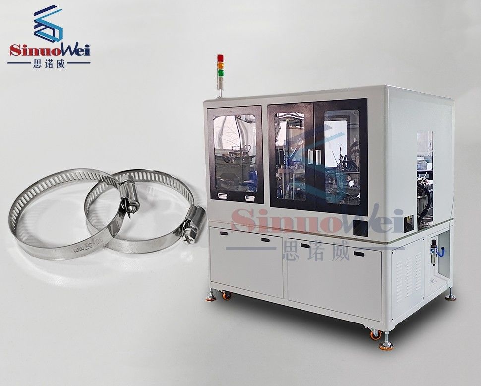 Hose clamp machine discount
